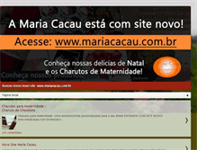 Tablet Screenshot of mariacacau.com